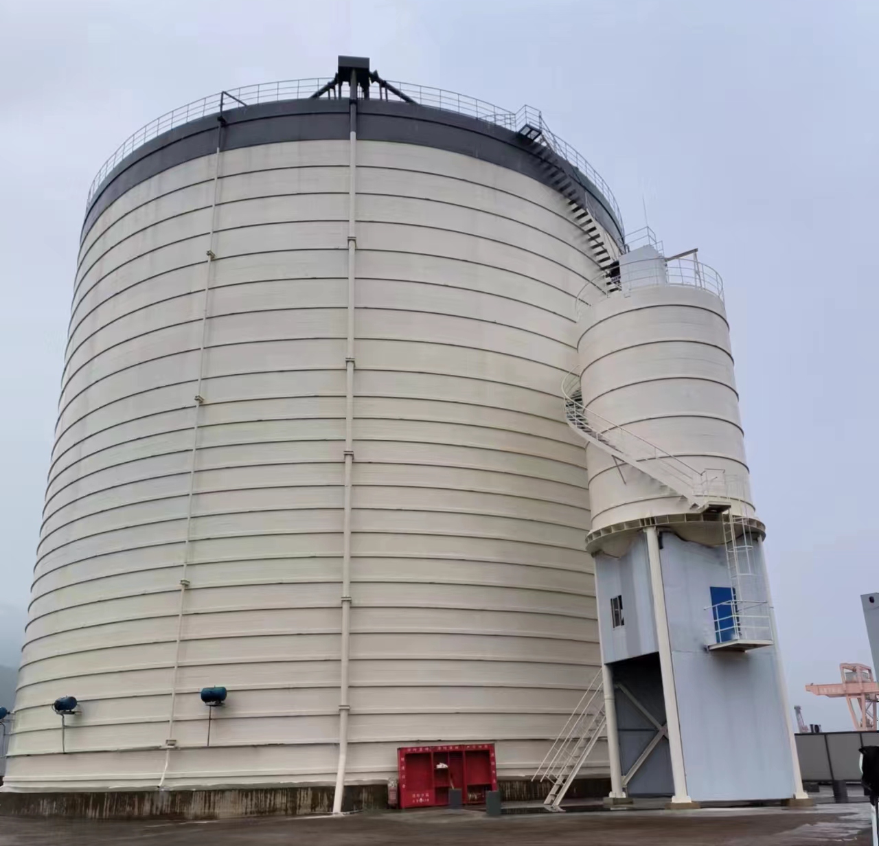 蕉城10万吨水泥钢板库