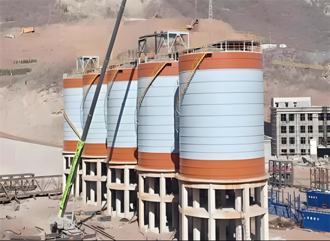 蕉城高架钢板仓