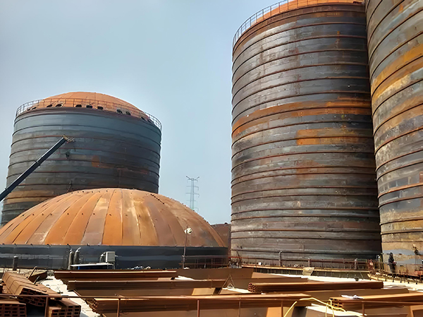 蕉城焦粉钢板仓